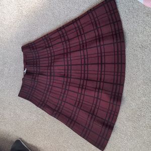 Plaid Skirt